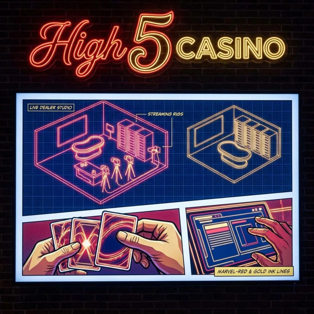 juegos en vivo con dealers reales en High 5 Casino